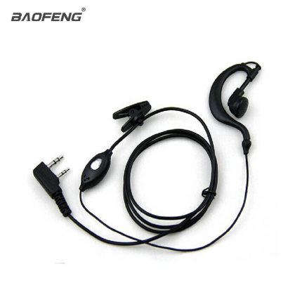 适配对讲机耳机耳麦 耳机线 耳挂式 粗线耐拉 K头M头通用型