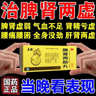 脾肾两助丸正品大蜜丸肾阳虚肝火旺脾虚气虚无力阴阳双补中成药