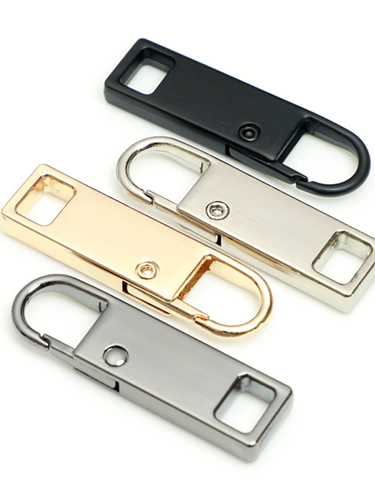 Сменные металлические съемные универсальные аксессуары с молнией, подвеска, рюкзак, замок