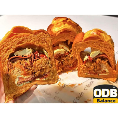 ODB我们每天的面包猪肉脯鸡肉松番茄奶酪吐司椰蓉吐司蟹黄味吐司