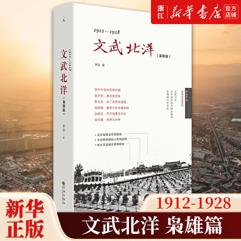 【新华书店旗舰店官网】正版包邮 文武北洋1912-1928 李洁作品实地历史系列 呈现中国由传统社会向现代社会转型期间的政治生态