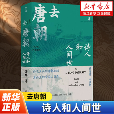 去唐朝.诗人和人间世 常华著 32位唐代诗人的人间世和逍遥游 群星闪耀的才子书 广西师范大学出版社