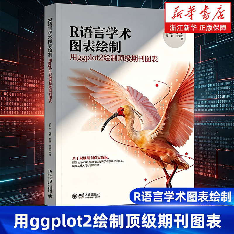 R语言学术图表绘制:用ggplot2绘制顶级期刊图表 闫俊安 张嫣著 基于顶级期刊真实数据 覆盖基础入门与进阶绘图 北京大学出版社图片