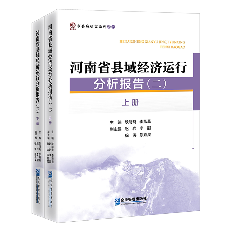 河南省县域经济运行分析报告(2上下)