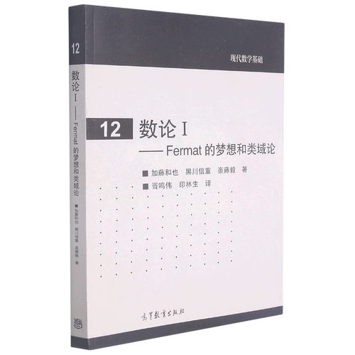 数论.1,Fermat的梦想和类域论