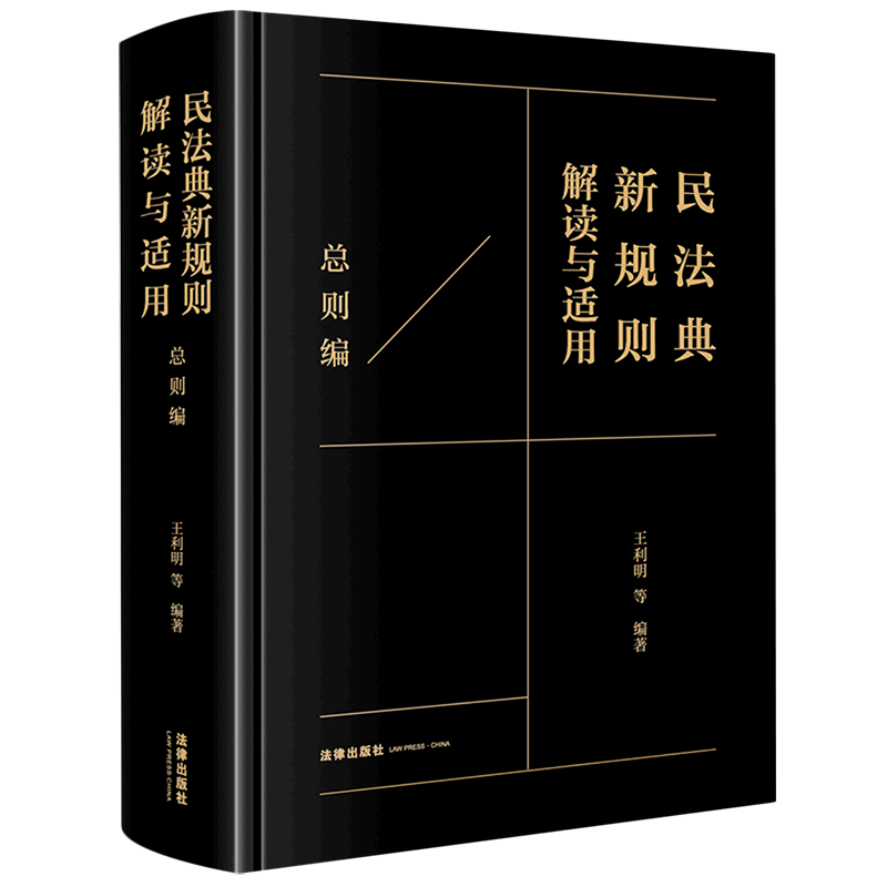 【新华书店】民法典新规则解读与适用(总则编)(精)
