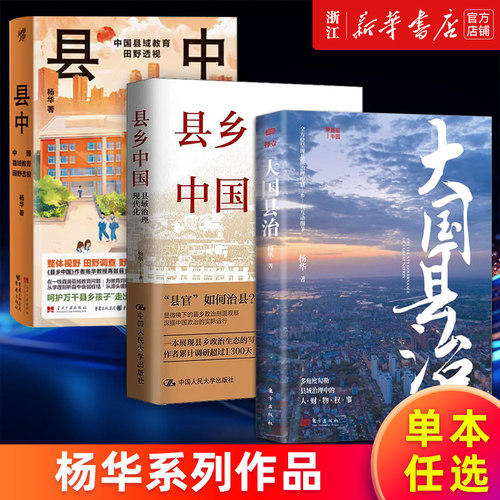 【多册任选】正版包邮 大国县治 县乡中国 杨华等著 群众的时代 有为而治  大国之基 基层  县乡治理逻辑 乡村振兴治理