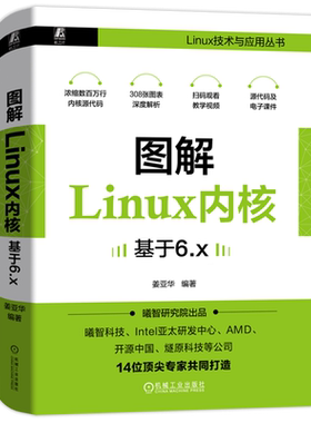 图解Linux内核 基于6.x 姜亚华 编程 计算机 内核 9787111745471 机械工业出版社