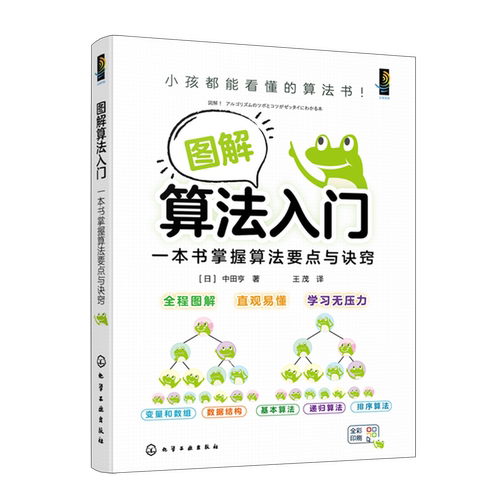 图解算法入门:一本书掌握算法要点与诀窍 算法基本概念 常用数据结构与典型算法 算法思维框架 JavaScript示例程序 编程学习参考书