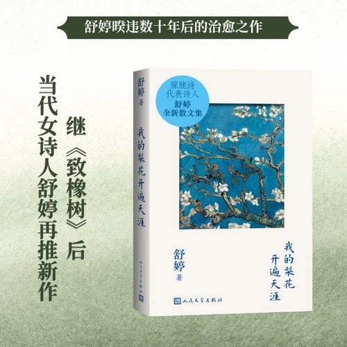 我的梨花开遍天涯 舒婷【写给世界的温柔情书】继致橡树等经典诗作之后 舒婷多年行走文字的集中结集 人民文学出版社正版书籍