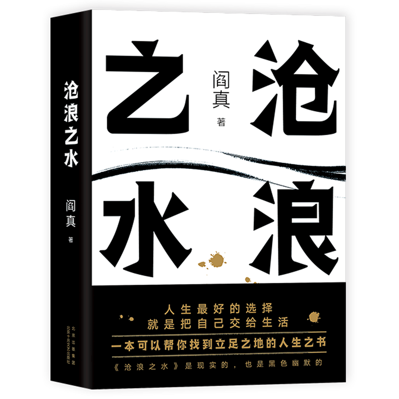 【新华书店旗舰店官网】阎真作品 沧浪之水 长篇小说官场小说职场小说正版畅销长销经典考公国考人民的名义岁月国画 如何是好