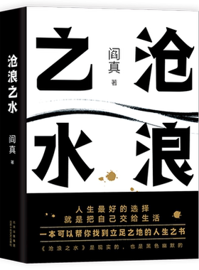 【新华书店旗舰店官网】阎真作品 沧浪之水 长篇小说官场小说职场小说正版畅销长销经典考公国考人民的名义岁月国画 如何是好