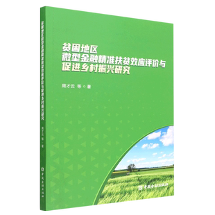 贫困地区微型金融精准扶贫效应评价与促进乡村振兴研究