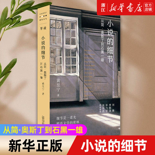 小说的细节：从简·奥斯丁到石黑一雄 黄昱宁著 解读二十多位世界文学大家作品 铸刻文化出品 广西师范大学出版社