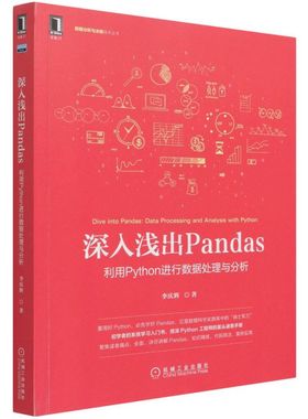 【新华书店】深入浅出Pandas:利用Python进行数据处理与分析