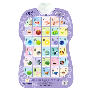 三字经＜节选＞识字(新版汉服有声挂图)