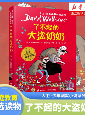 了不起的大盗奶奶 大卫·少年幽默小说系列全套任选 中小学生课外阅读书籍 6-15岁三四五六七八年级课外阅读书 青少年儿童文学经典