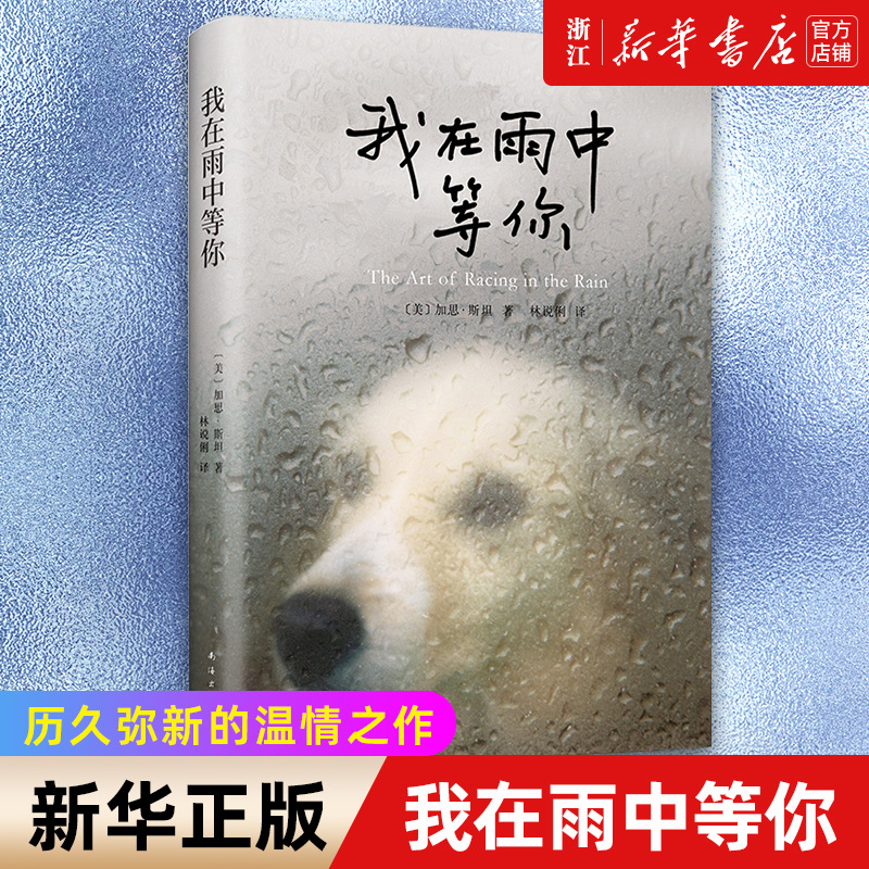 【新华书店旗舰店官网】正版包邮我在雨中等你(美)加思·斯坦(Garth Stein)著林说俐译外国文学小说畅销书籍南海出版公司