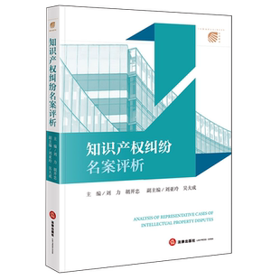 知识产权纠纷名案评析9787524411963知识产权民事纠纷案例中国法律实务刘力胡开忠刘亚玲吴大成