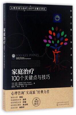 心理咨询与治疗100个关键点译丛 家庭治疗 100个关键点与技巧 心理问题诊断治疗技术情绪疏导心理咨询 心理咨询与治疗经典案例书籍