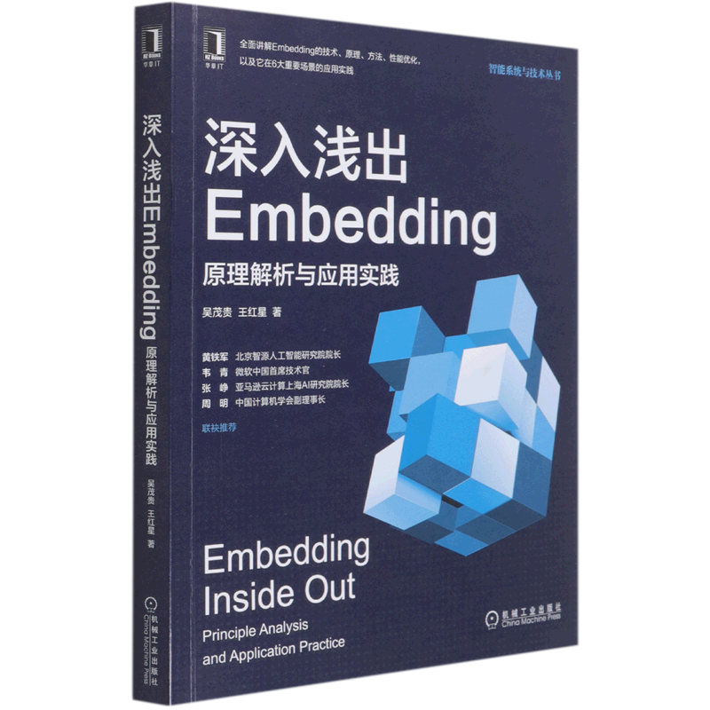深入浅出Embedding(原理解析与应用实践)/智能系统与技术丛书
