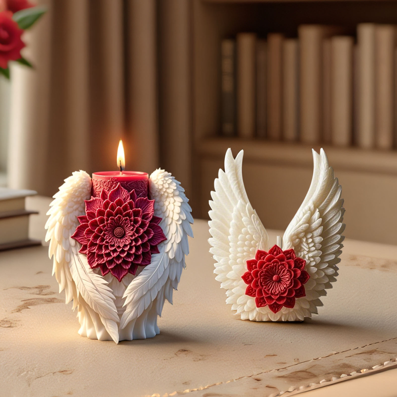 DIY手工香薰蜡烛硅胶模具