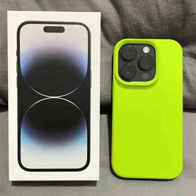 苹果iPhone液态硅胶简约手机壳