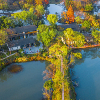 【冬季促销】杭州西溪十里芳菲度假村落1-2晚含早+沉浸式体验