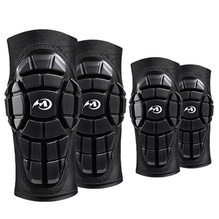 儿童平衡车软护具轮滑骑行自行车滑板护肘 开放式滑步车成人 护膝