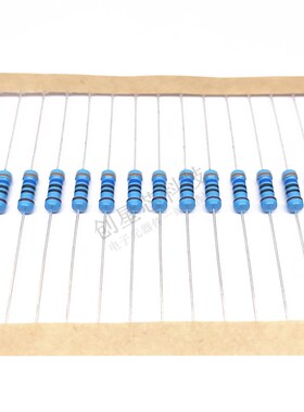 插件金属膜电阻 1/2W 1% 22R 24R 27R 30R 33R 36R 39R全新多规格