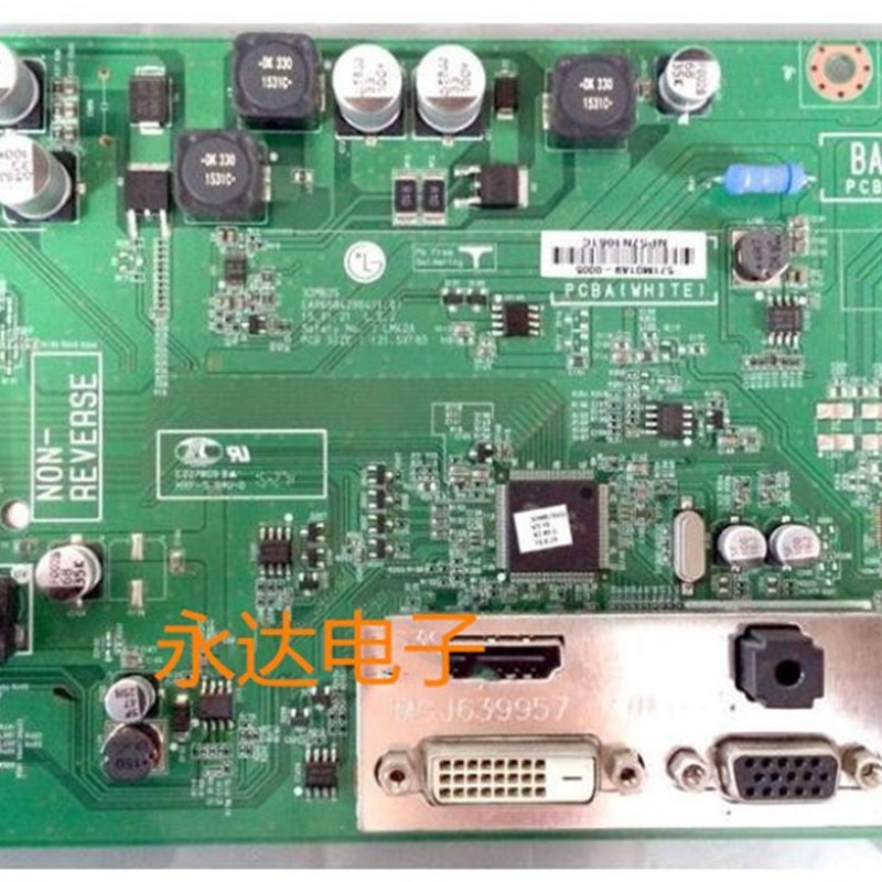 LG 32MB25VQ 寸液晶显示器电源背光升压恒流电路板主板驱动板