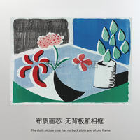 David Hockney oil painting Print core living Room Study painting Spray painting canvas thumbnail 3