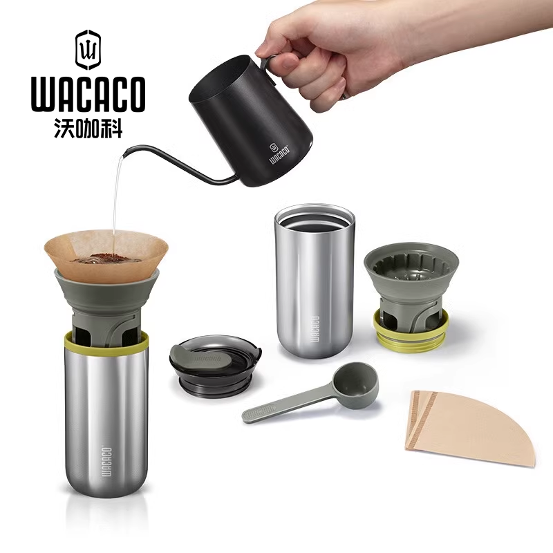 WACACO Cuppamoka手冲咖啡壶礼盒咖啡机便携户外手冲咖啡套装装备