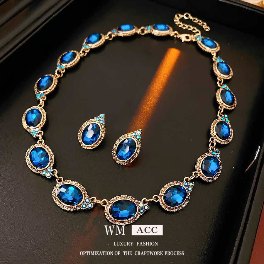 中古vintage套装女针轻奢宫廷风