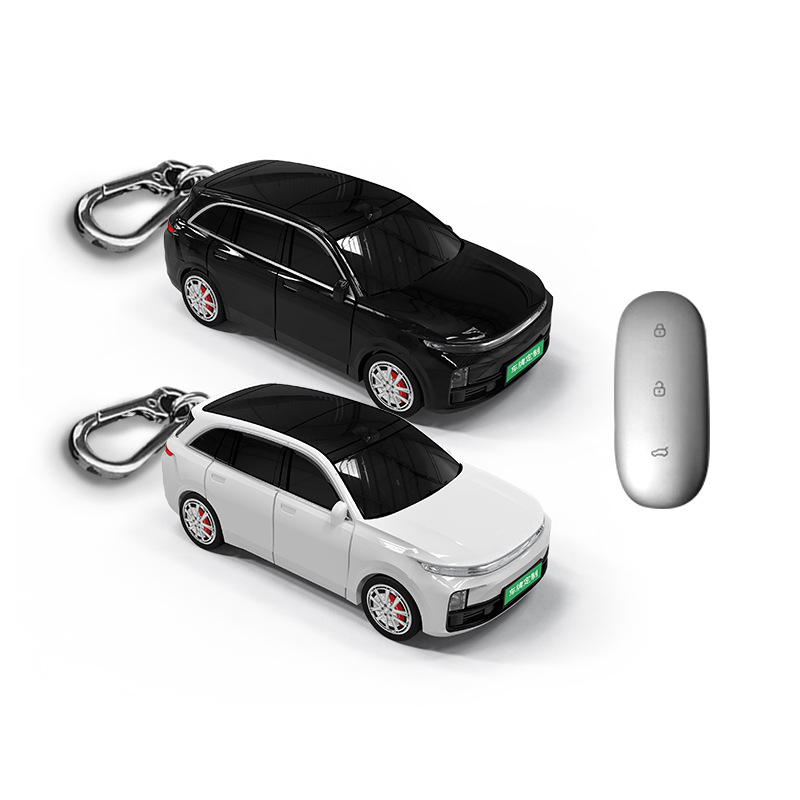 适用于理想L6车模钥匙套智灵鸟汽车模型钥匙保护壳带灯光创意礼物