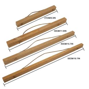 1PC Magnetic Wooden Picture Hanger Frames Poster Photos Wall