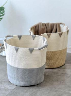 Laundry Basket Bag Folding Storage Basket 收纳置物篮脏衣篓