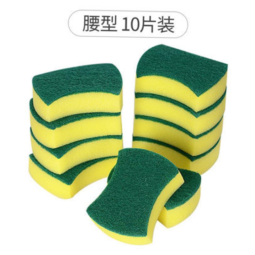 10 piece kitchen crub pad, dih wahing ponge