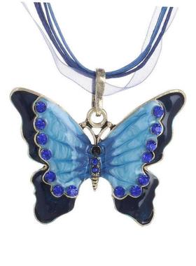 Vintage choker Hot Ethnic Style Butterfly Alloy Necklace项链