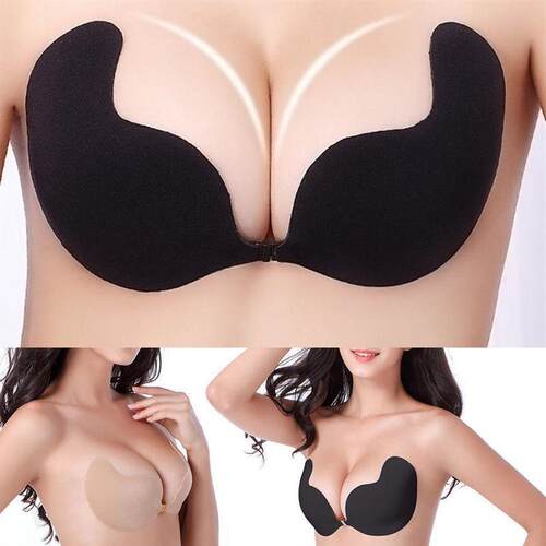 Backless Strapless Push up Bra hesive Stick On Magic Gel