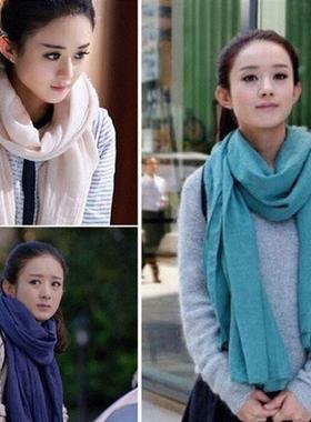 large cotton scarf for women's winter scarves
