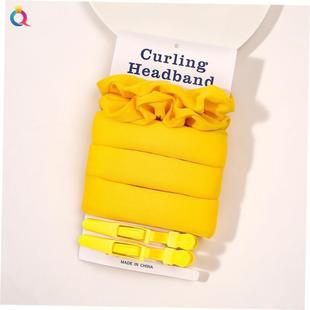 Heatless Hair Curlers Curling Iron Headband Lazy Curler Silk