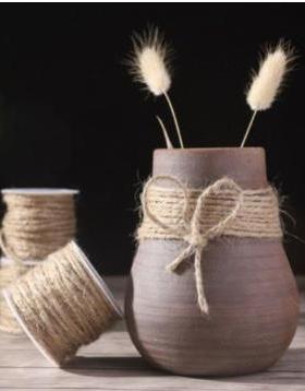 1roll 30m burlap rope natural jute twine burlap string hemp