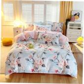 sets bed bedsheet 4pc blanket set quilt cover sheet duvet