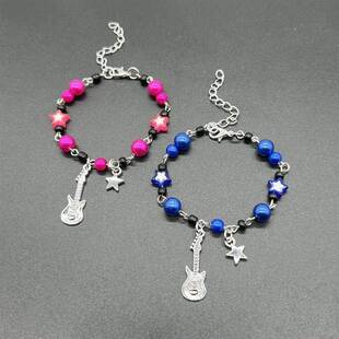 New Pcs Set YK Couple Bracelets TV Girl Matching Bracelets