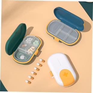 Portable Travel Pill Case Pill Cutter Organizer Medicine Sto