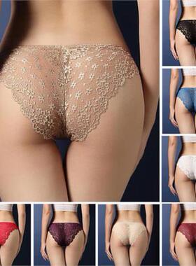 Panties Women Knickers Floral Briefs Shorts Lace Underwear
