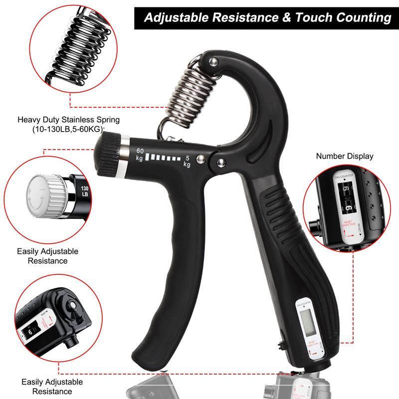 5-60KG Hand grip strengthener hand exercisers hand Gripper