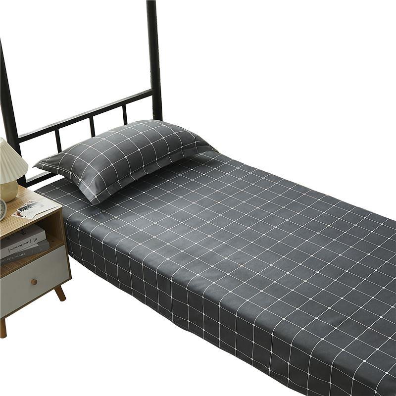 student cotton sheet bedsheet bed linen spread single1.5/2.0