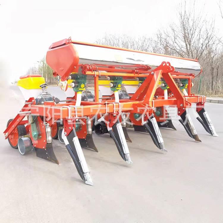 实心施肥腿玉米播种机行